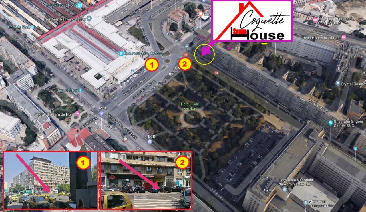 Coquettehouse Parc Gara De Nord Apartment Bucharest Exterior photo